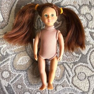 4/$20 Lori 6” Mini Doll Our Generation By Battat Green Eyes, Auburn Hair